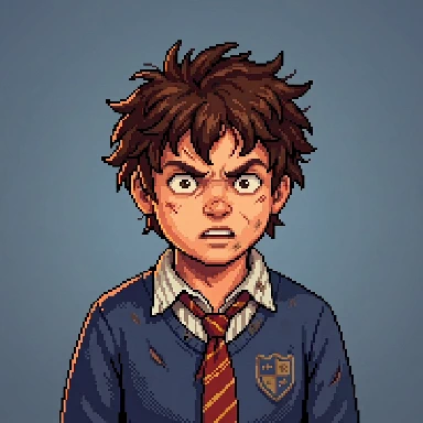 The Bully em pixel art.